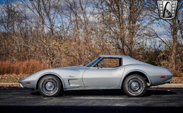 Chevrolet-Corvette-1974-Gray-Black-15644-3