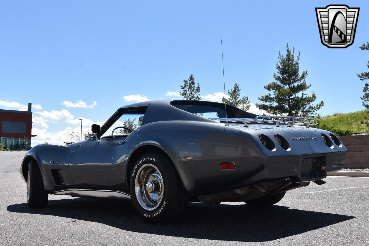 Chevrolet-Corvette-1974-Gray-Black-21594-4