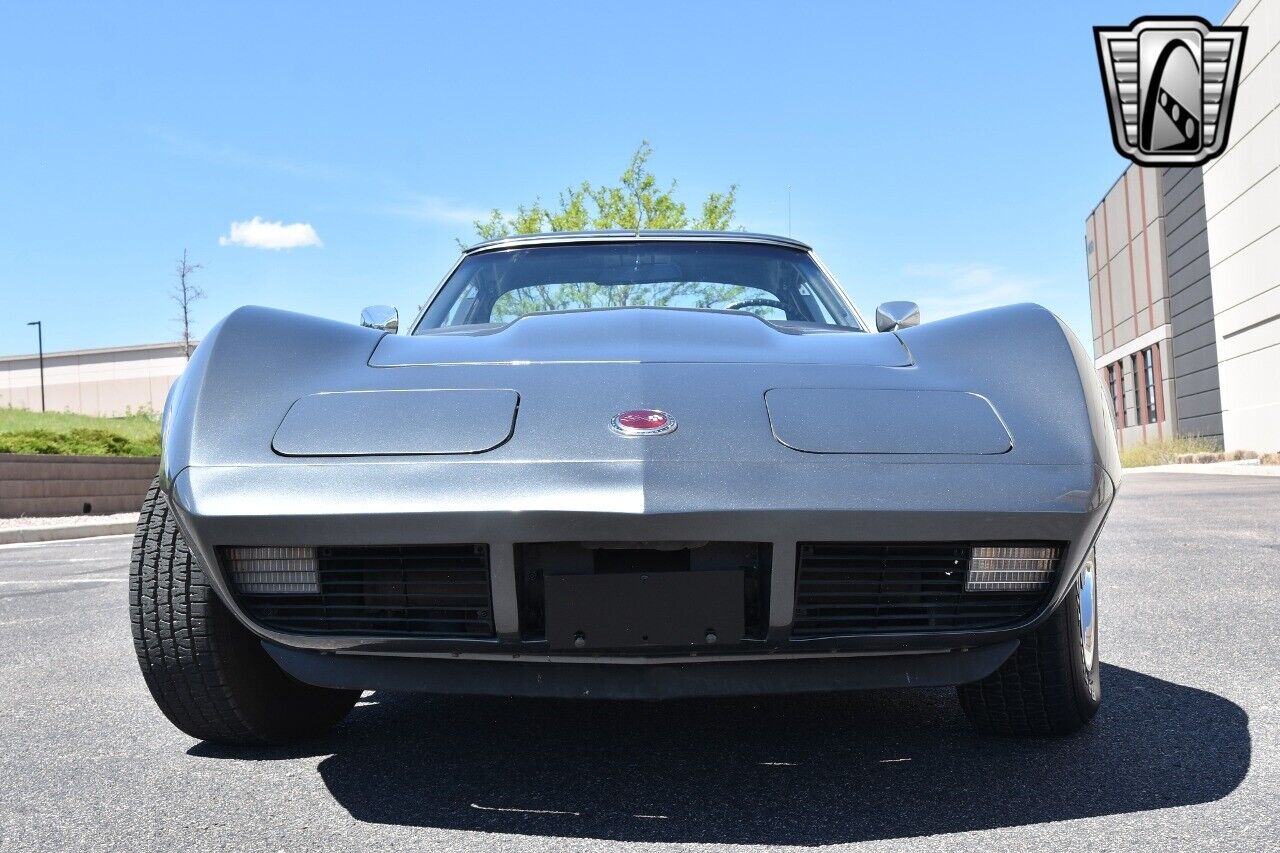 Chevrolet-Corvette-1974-Gray-Black-21594-9