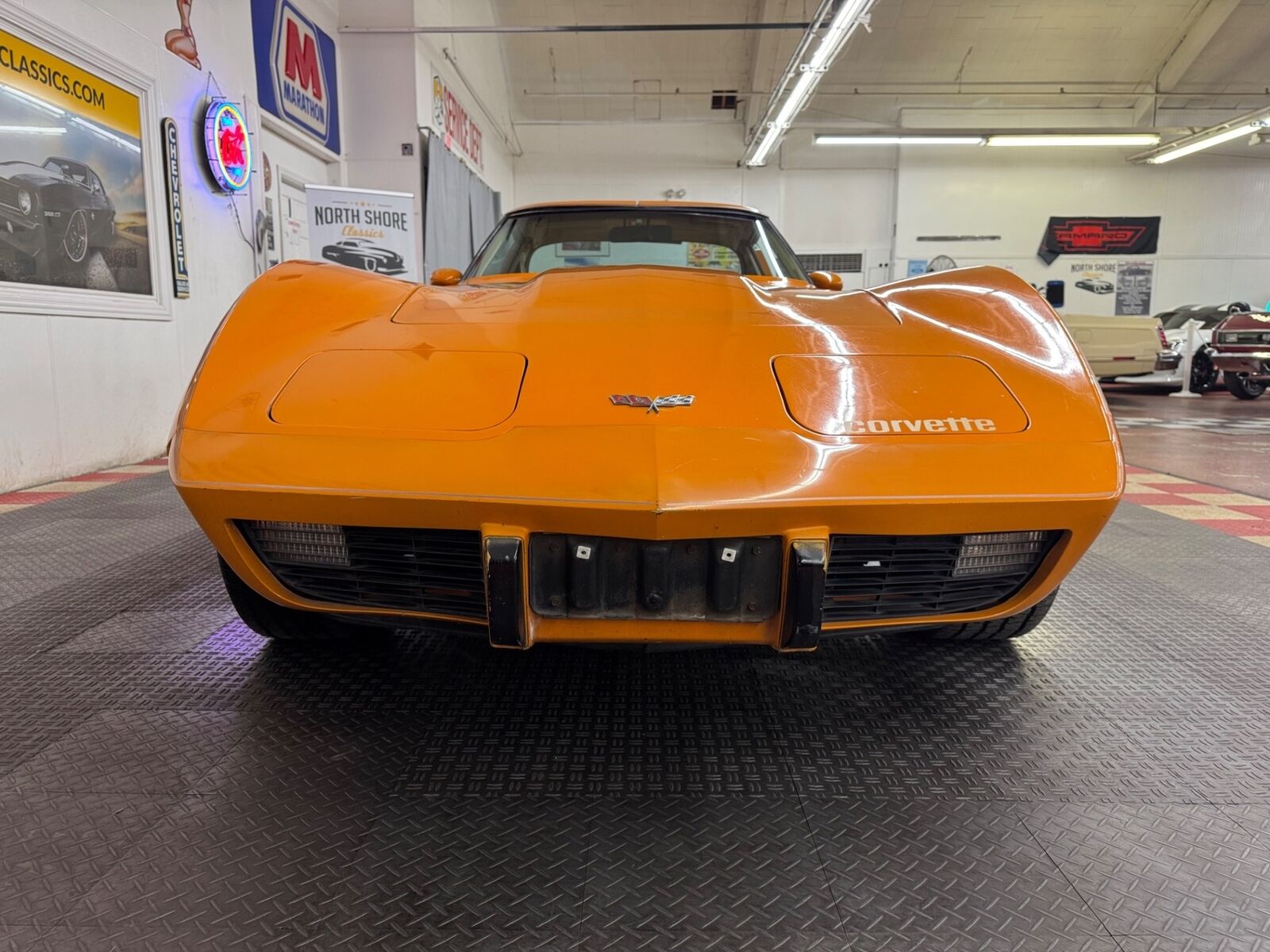 Chevrolet-Corvette-1977-Orange-Tan-132275-6