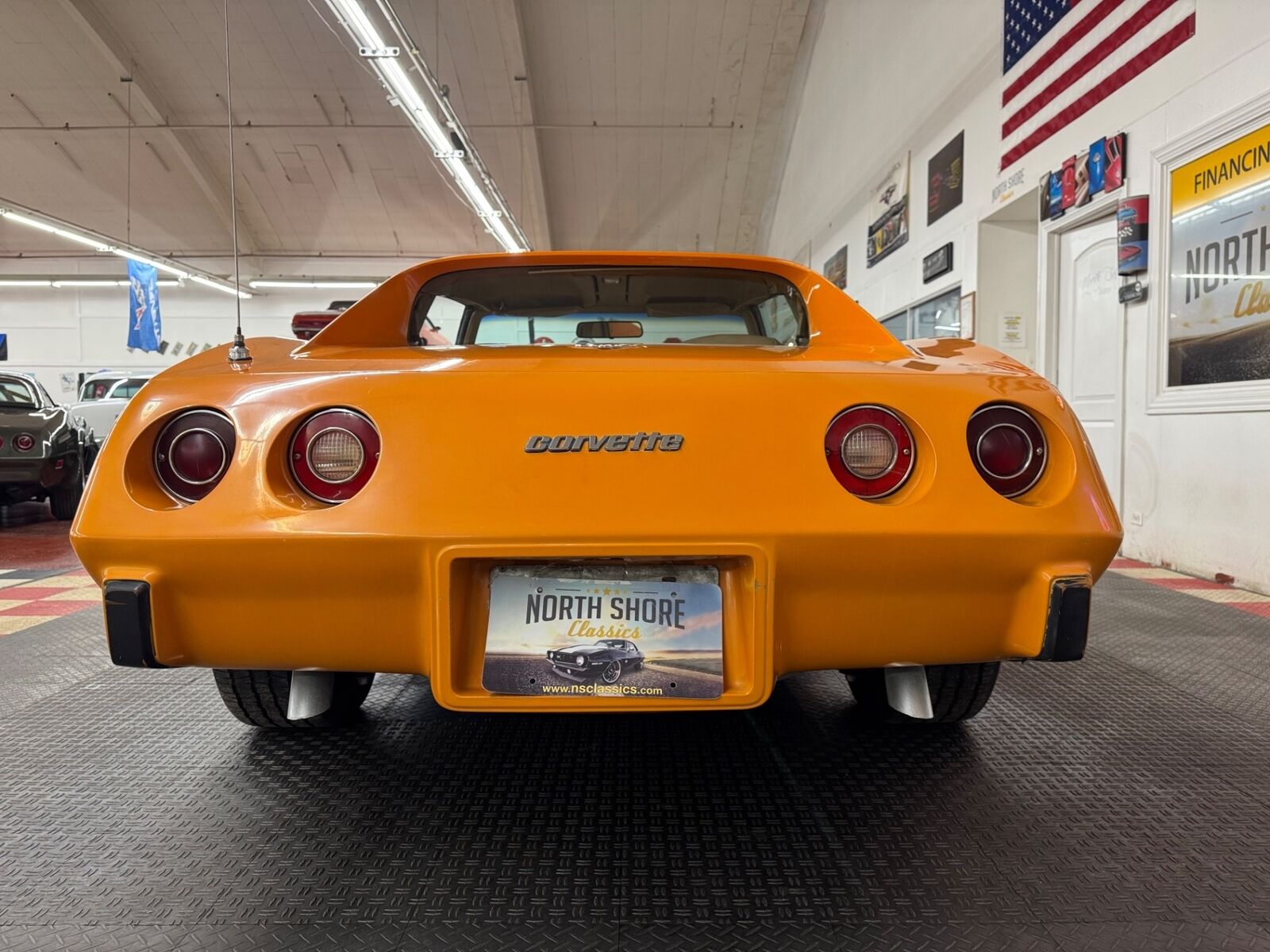 Chevrolet-Corvette-1977-Orange-Tan-132275-9