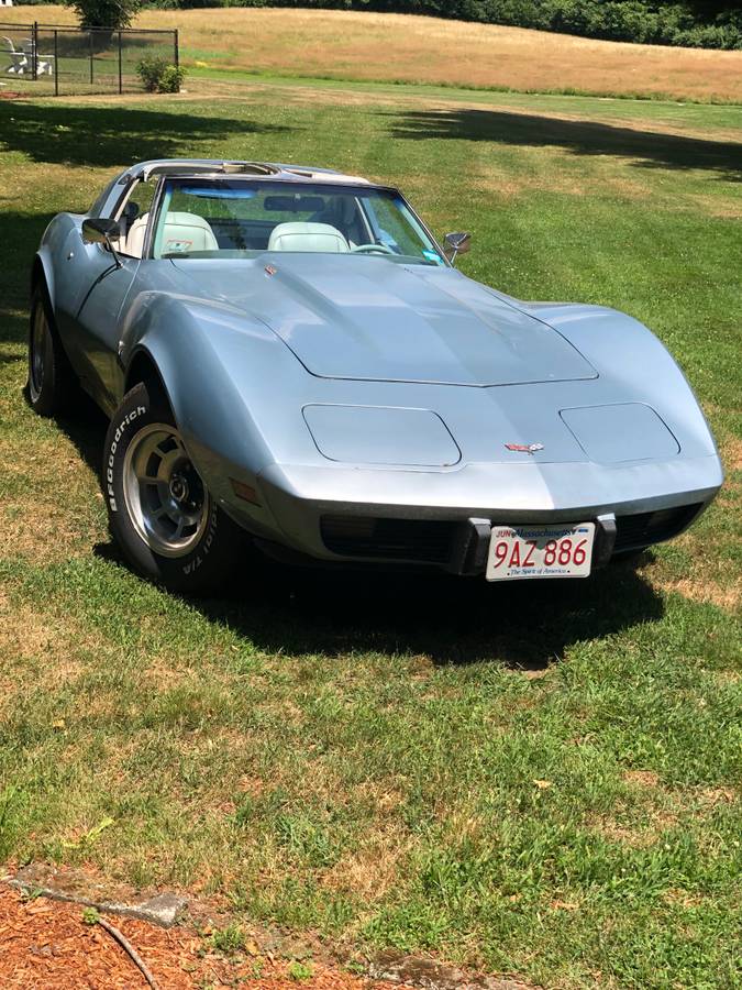 Chevrolet-Corvette-1977-blue-58741-4