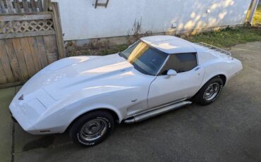 Chevrolet-Corvette-1977-white-144841-1