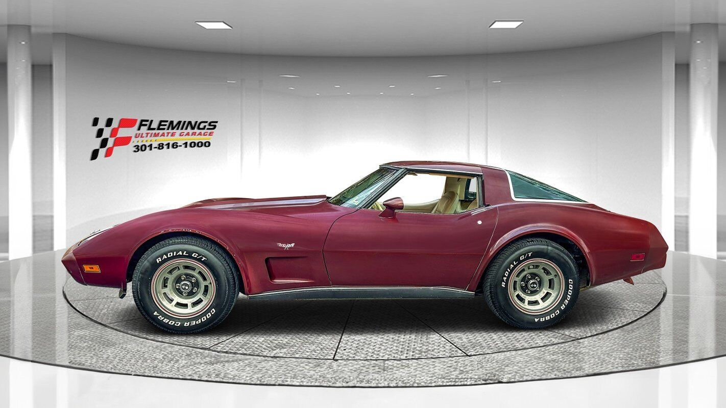 Chevrolet-Corvette-1978-Mahogany-Saddle-Bucket-0-1