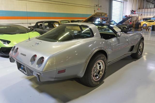 Chevrolet-Corvette-1978-Silver-Black-46917-17