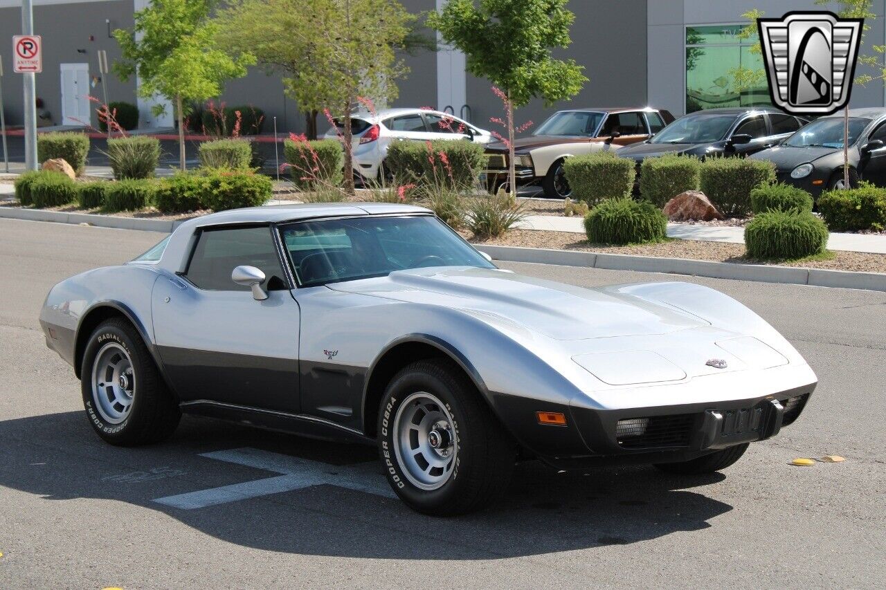 Chevrolet-Corvette-1978-Silver-Orange-117204-10