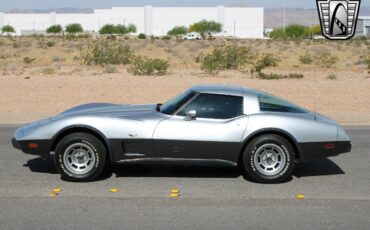 Chevrolet-Corvette-1978-Silver-Orange-117204-5