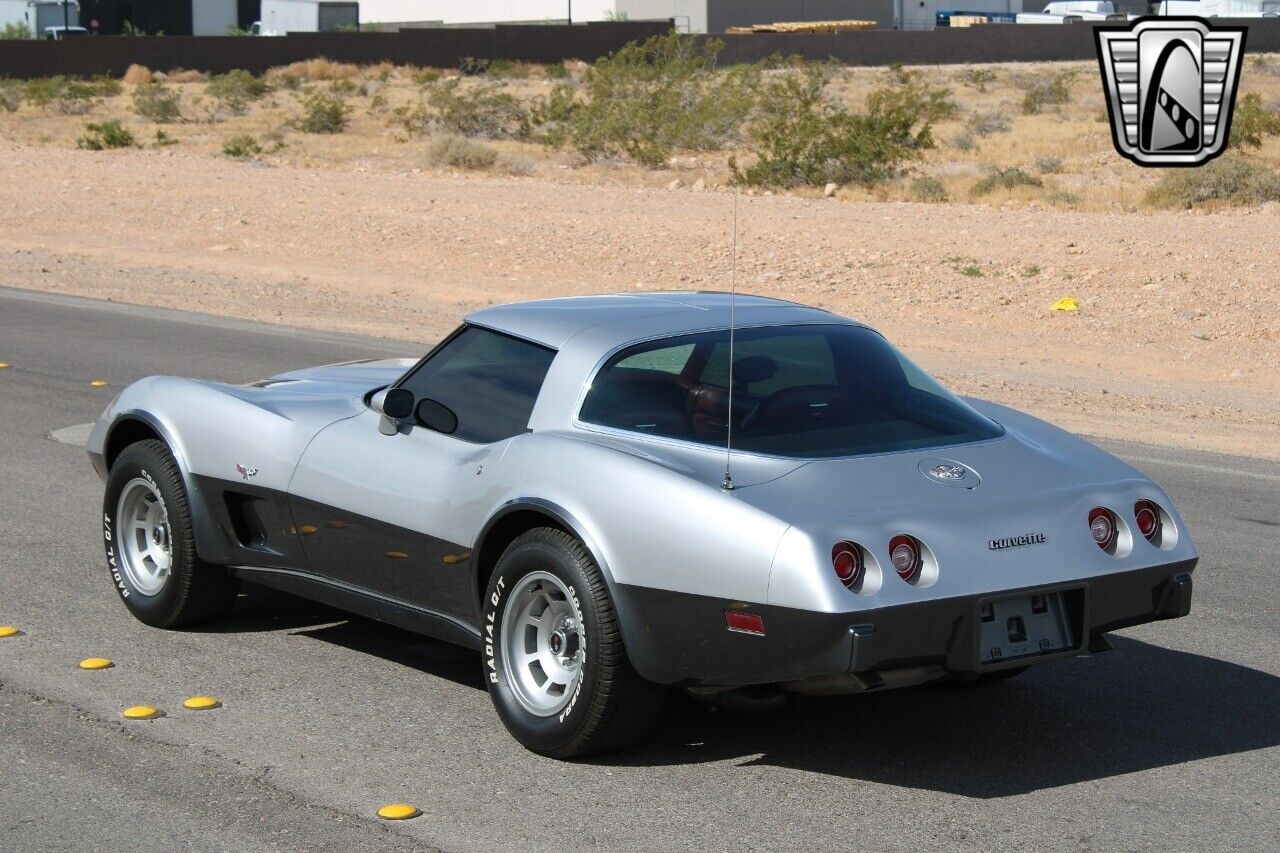 Chevrolet-Corvette-1978-Silver-Orange-117204-6