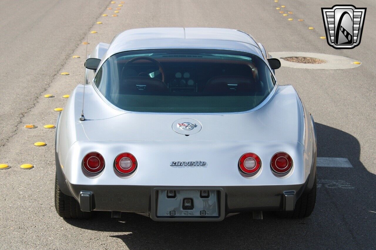 Chevrolet-Corvette-1978-Silver-Orange-117204-7