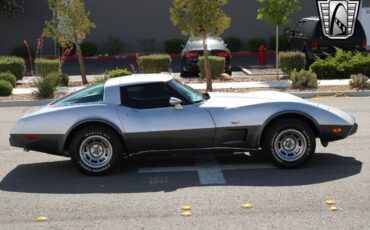 Chevrolet-Corvette-1978-Silver-Orange-117204-9