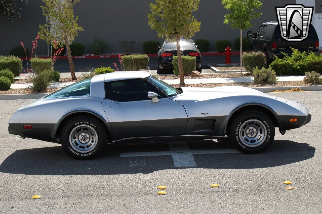 Chevrolet-Corvette-1978-Silver-Orange-117204-9