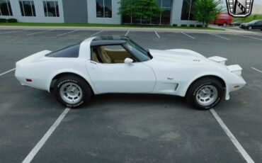 Chevrolet-Corvette-1979-White-Tan-17006-5