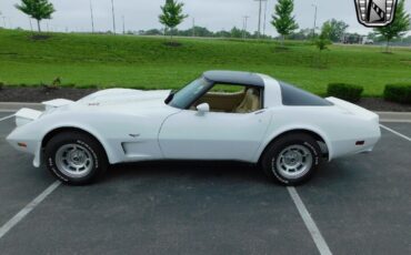 Chevrolet-Corvette-1979-White-Tan-17006-9