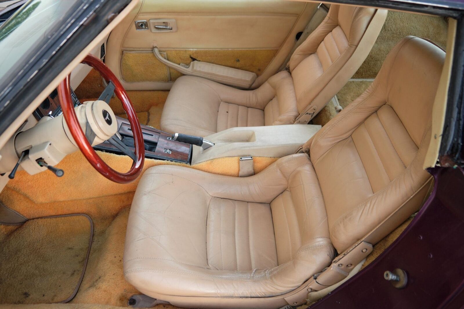 Chevrolet-Corvette-1980-Burgundy-Tan-3835-10