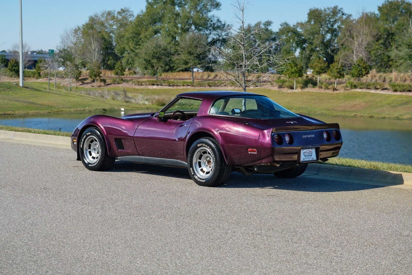 Chevrolet-Corvette-1980-Burgundy-Tan-3835-3