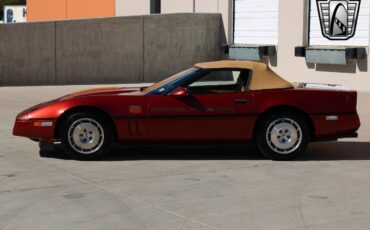 Chevrolet-Corvette-1986-Maroon-Tan-64760-9