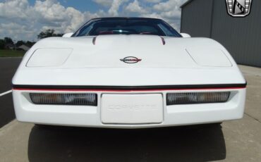 Chevrolet-Corvette-1989-White-Red-81457-2