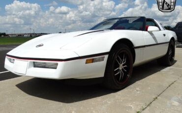 Chevrolet-Corvette-1989-White-Red-81457-3