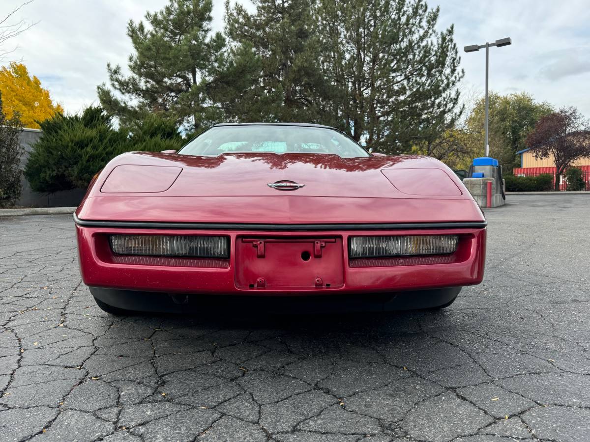 Chevrolet-Corvette-1989-red-88456-7