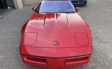 Chevrolet-Corvette-1990-Red-94623-1