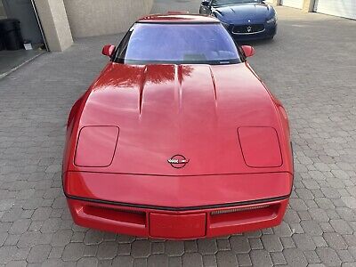 Chevrolet-Corvette-1990-Red-94623-1