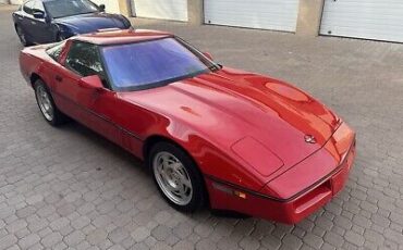 Chevrolet-Corvette-1990-Red-94623-2