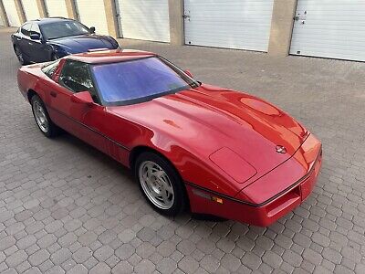 Chevrolet-Corvette-1990-Red-94623-2