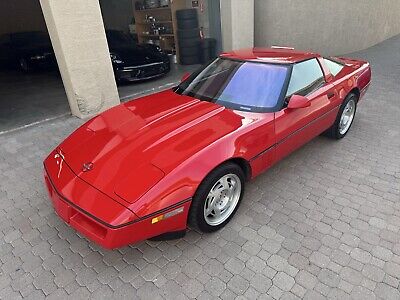 Chevrolet-Corvette-1990-Red-94623-3