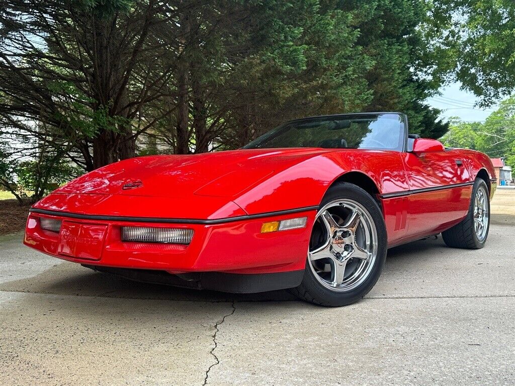 Chevrolet-Corvette-1990-Red-Black-20133-7