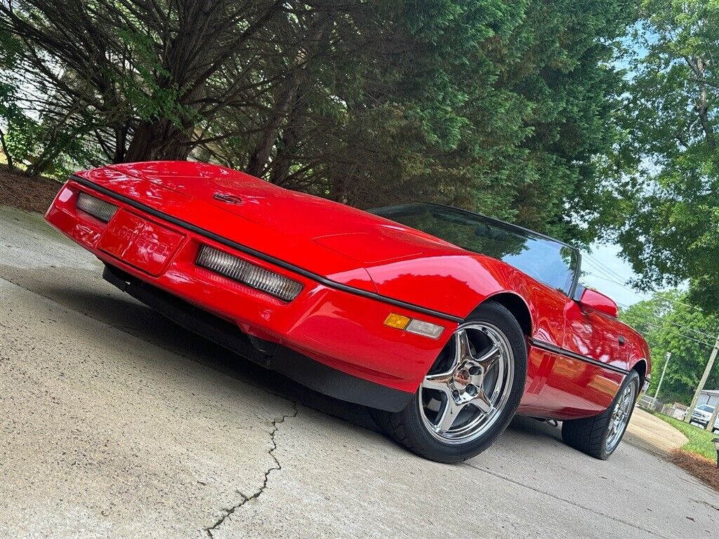 Chevrolet-Corvette-1990-Red-Black-20133-9