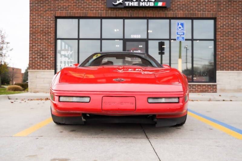 Chevrolet-Corvette-1990-red-106833-2