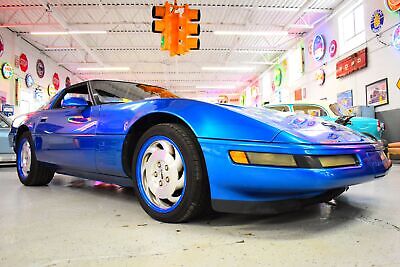 Chevrolet-Corvette-1993-Blue-Black-181800-2