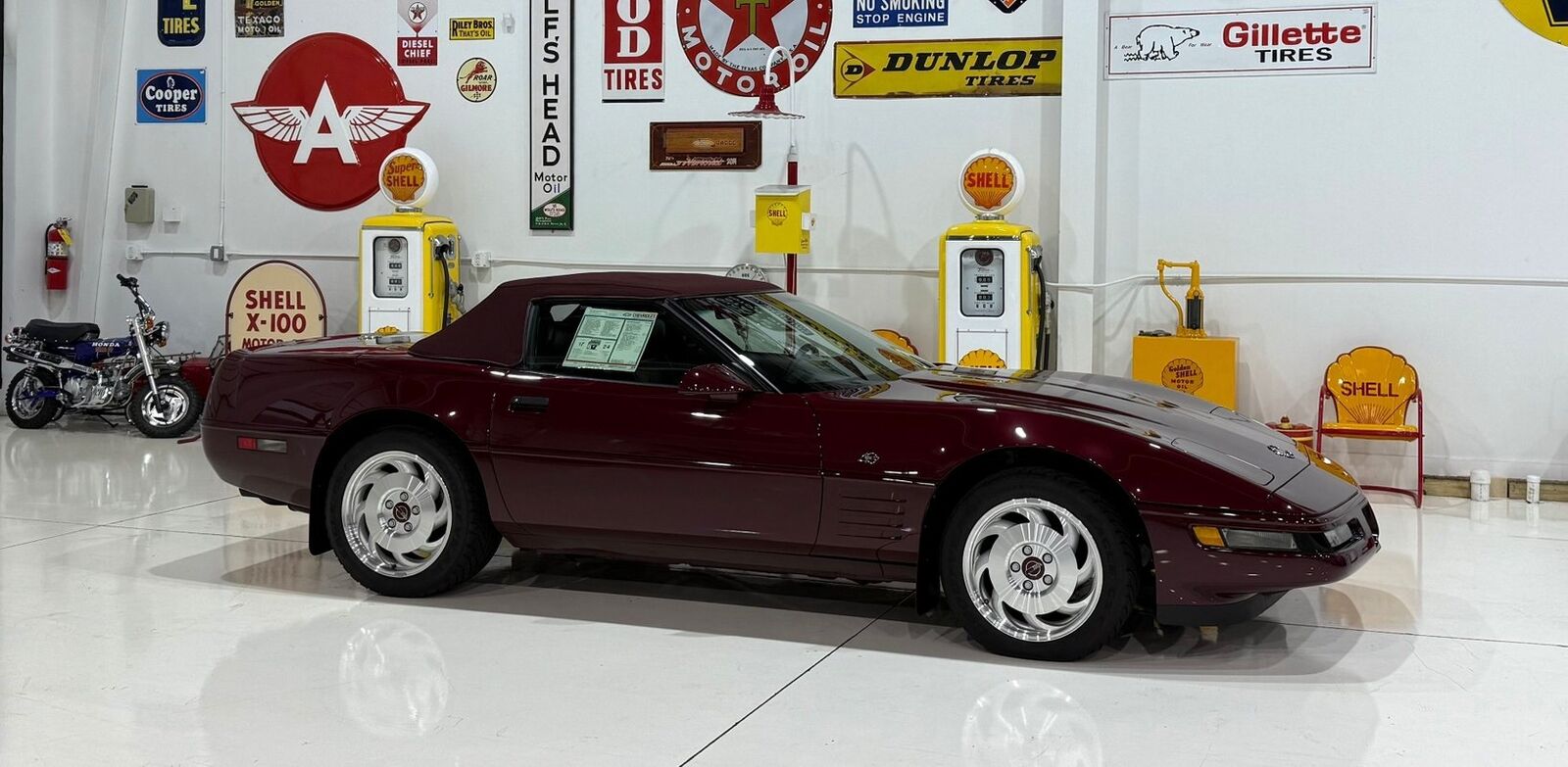 Chevrolet-Corvette-1993-Maroon-Red-349-6