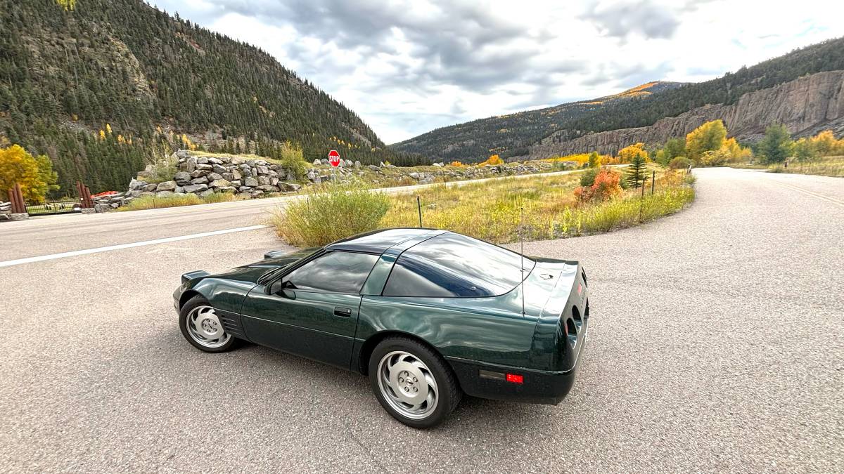 Chevrolet-Corvette-1994-green-114263-2