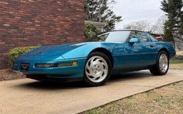 Chevrolet-Corvette-1995-Bright-Aqua-Metallic-Black-58871-1