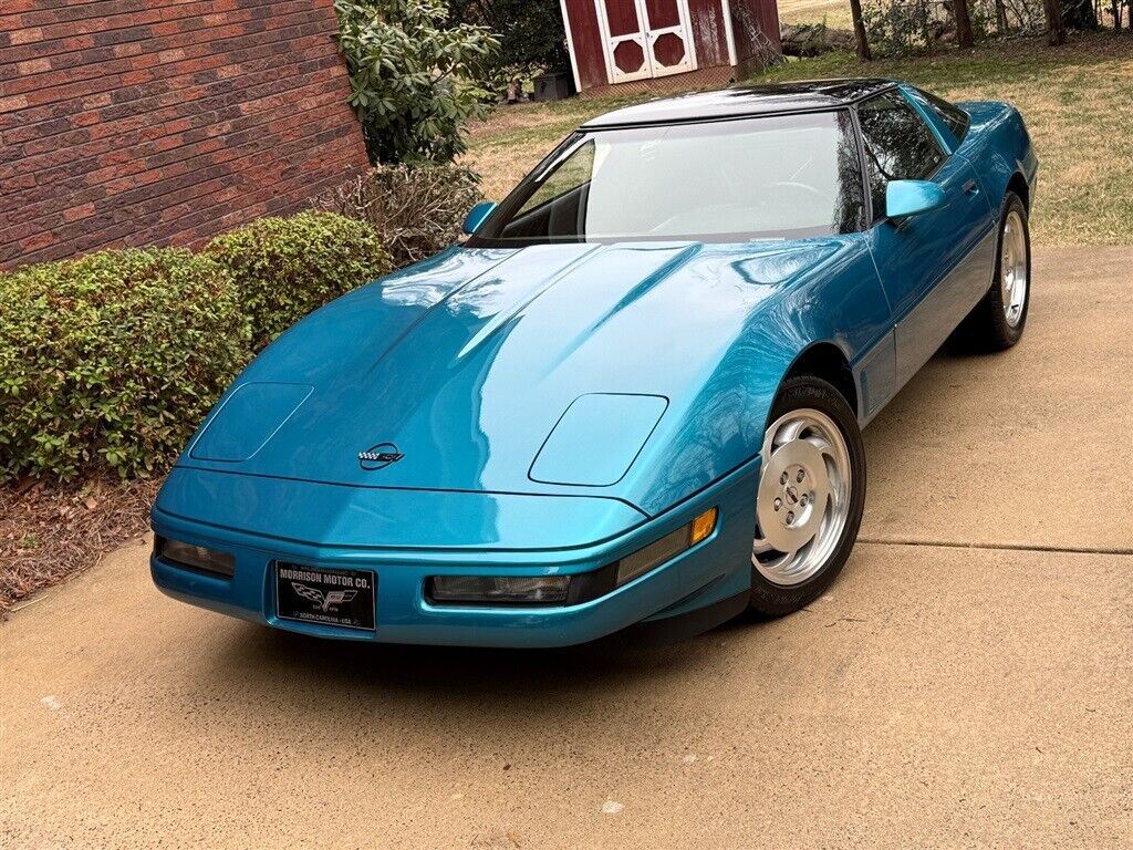 Chevrolet-Corvette-1995-Bright-Aqua-Metallic-Black-58871-6