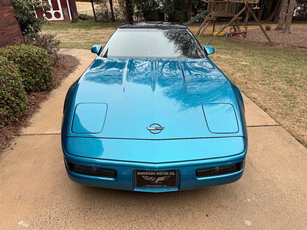 Chevrolet-Corvette-1995-Bright-Aqua-Metallic-Black-58871-9