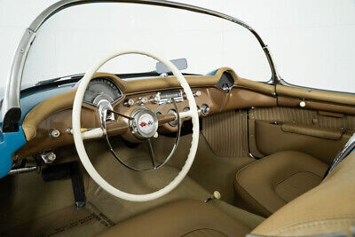 Chevrolet-Corvette-Cabriolet-1954-Blue-Tan-109152-1