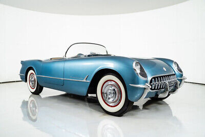 Chevrolet-Corvette-Cabriolet-1954-Blue-Tan-109152-11