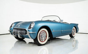 Chevrolet-Corvette-Cabriolet-1954-Blue-Tan-109152-3