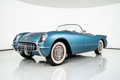 Chevrolet-Corvette-Cabriolet-1954-Blue-Tan-109152-3