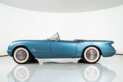 Chevrolet-Corvette-Cabriolet-1954-Blue-Tan-109152-5