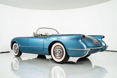 Chevrolet-Corvette-Cabriolet-1954-Blue-Tan-109152-7