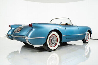 Chevrolet-Corvette-Cabriolet-1954-Blue-Tan-109152-8