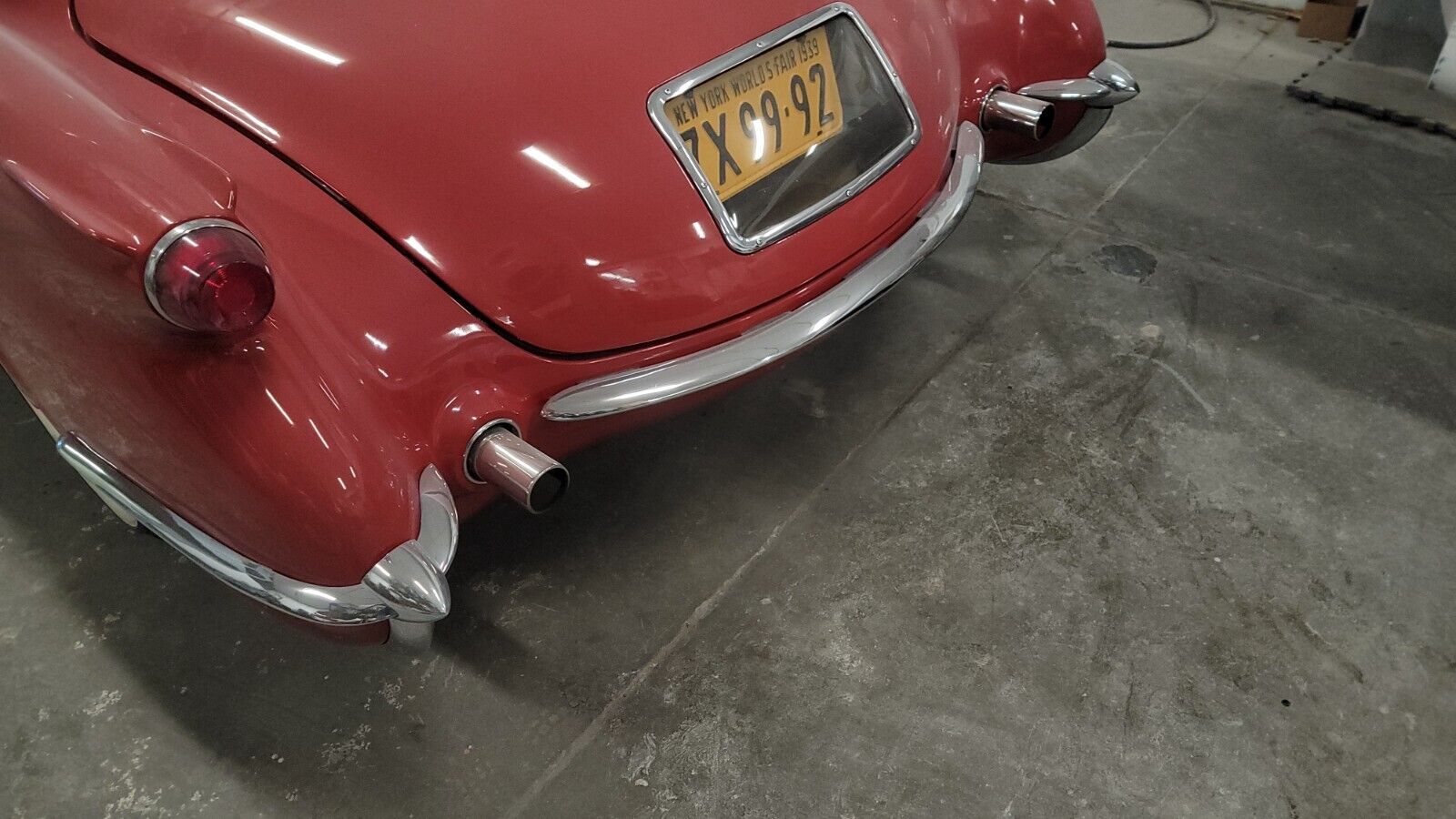 Chevrolet-Corvette-Cabriolet-1954-Red-Tan-82-15