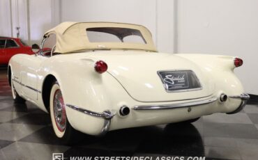 Chevrolet-Corvette-Cabriolet-1954-White-Red-56581-7