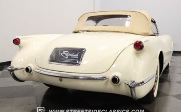 Chevrolet-Corvette-Cabriolet-1954-White-Red-56581-9