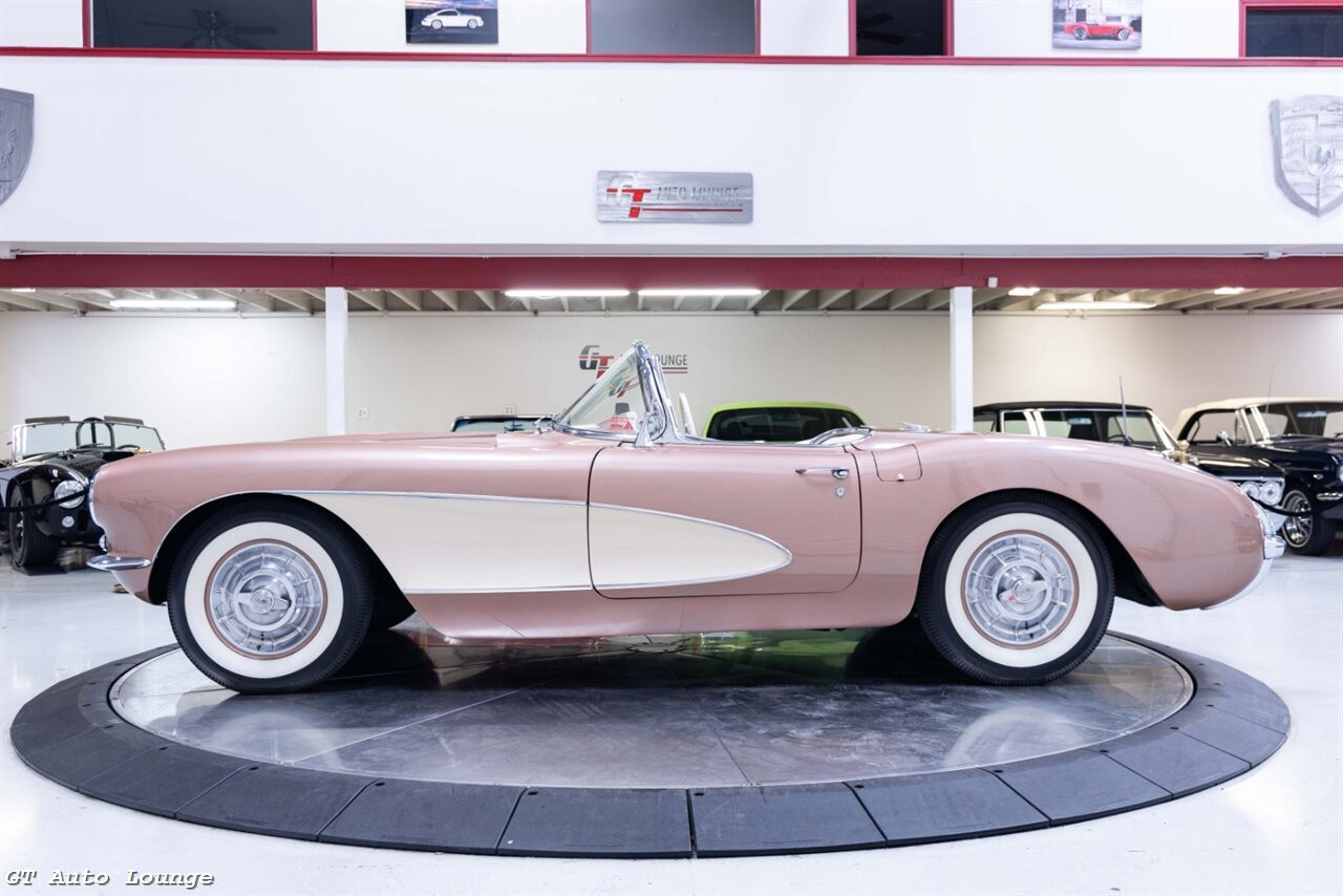 Chevrolet-Corvette-Cabriolet-1956-Tan-Tan-18937-1