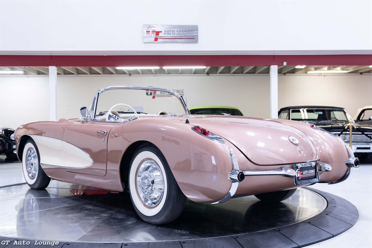 Chevrolet-Corvette-Cabriolet-1956-Tan-Tan-18937-2