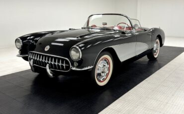 Chevrolet-Corvette-Cabriolet-1957-Black-Red-85685-1